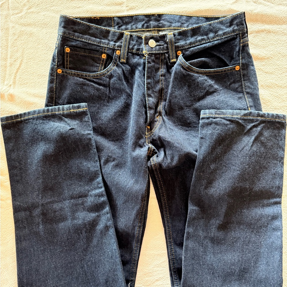Levi's Deep Indigo Denim Jeans